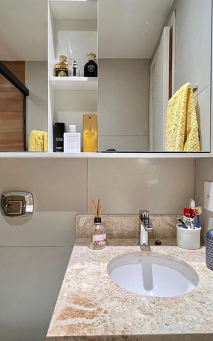 Apartamento à venda com 86m², 3 quartos e 2 vagasBanheiro social 2