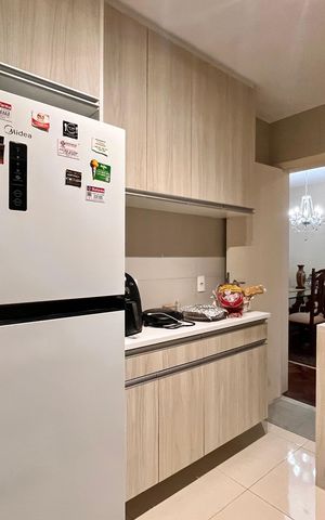 Apartamento à venda com 86m², 3 quartos e 2 vagasCozinha