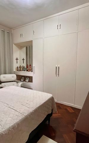 Apartamento à venda com 86m², 3 quartos e 2 vagasQuarto 2
