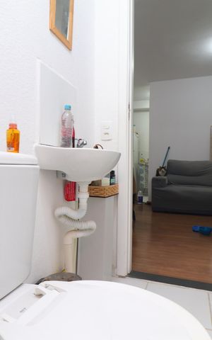 Apartamento para alugar com 44m², 2 quartos e sem vagaBanheiro