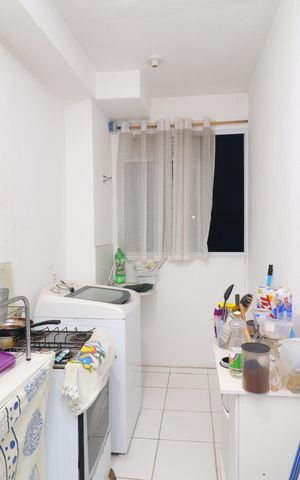 Apartamento para alugar com 44m², 2 quartos e sem vagaCozinha e Área de Serviço
