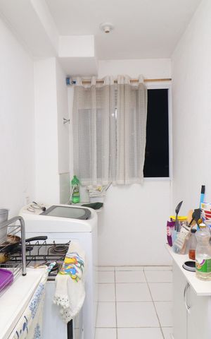 Apartamento para alugar com 44m², 2 quartos e sem vagaCozinha e Área de Serviço