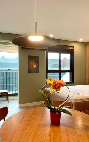 Studio para alugar com 30m², 1 quarto e sem vaga Studio para alugar com 30m², 1 quarto e sem vagaStudio