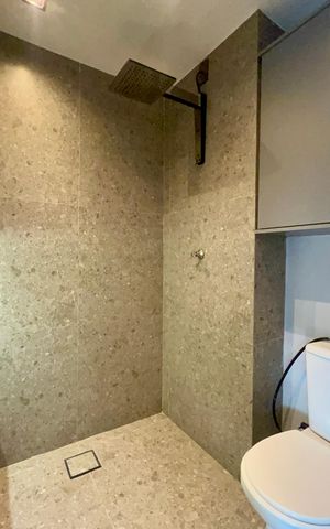Studio para alugar com 30m², 1 quarto e sem vaga Studio para alugar com 30m², 1 quarto e sem vagaBanheiro