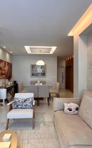Apartamento à venda com 101m², 3 quartos e 2 vagas Apartamento à venda com 101m², 3 quartos e 2 vagasSala