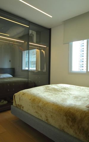 Studio à venda com 47m², 1 quarto e 1 vagaQuarto 
