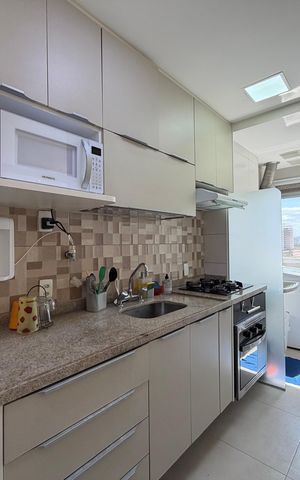 Apartamento para alugar com 74m², 2 quartos e 1 vagaCozinha