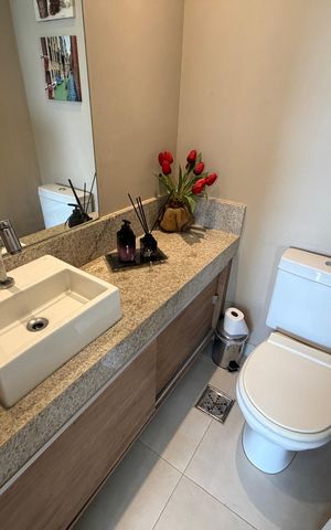 Apartamento para alugar com 74m², 2 quartos e 1 vagaLavabo