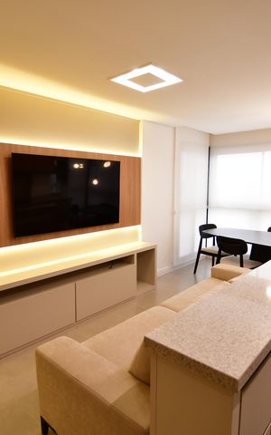 Apartamento para alugar com 64m², 2 quartos e 2 vagasSala