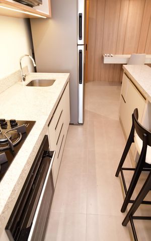 Apartamento para alugar com 64m², 2 quartos e 2 vagasCozinha