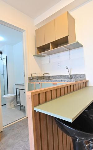Apartamento para alugar com 28m², 1 quarto e sem vagaCozinha