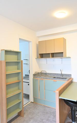 Apartamento para alugar com 28m², 1 quarto e sem vagaSala