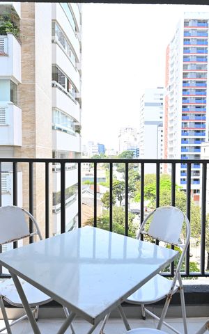 Apartamento para alugar com 28m², 1 quarto e sem vagaSala