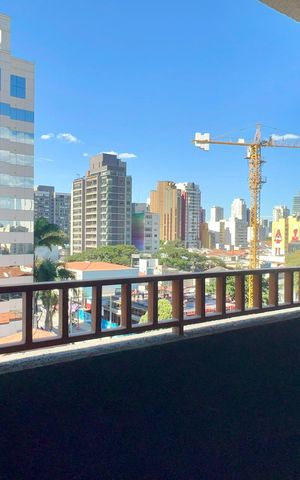 Studio para alugar com 26m², 1 quarto e sem vaga Studio para alugar com 26m², 1 quarto e sem vagaVaranda