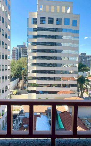 Studio para alugar com 26m², 1 quarto e sem vaga Studio para alugar com 26m², 1 quarto e sem vagaVista da Varanda