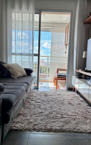 Apartamento à venda com 59m², 2 quartos e 1 vaga Apartamento à venda com 59m², 2 quartos e 1 vagaSala