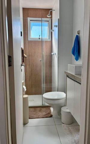 Apartamento à venda com 59m², 2 quartos e 1 vaga Apartamento à venda com 59m², 2 quartos e 1 vagaBanheiro