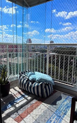 Apartamento à venda com 59m², 2 quartos e 1 vaga Apartamento à venda com 59m², 2 quartos e 1 vagaVaranda