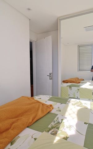 Apartamento à venda com 43m², 2 quartos e 1 vagaQuarto 1