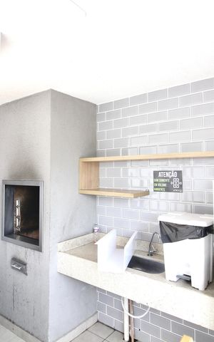 Apartamento para alugar com 76m², 2 quartos e 1 vaga Apartamento para alugar com 76m², 2 quartos e 1 vagaCozinha/salão de festas