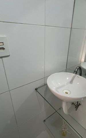 Apartamento para alugar com 45m², 2 quartos e sem vaga Apartamento para alugar com 45m², 2 quartos e sem vagaBanheiro