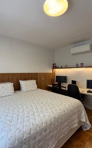 Apartamento para alugar com 165m², 3 quartos e 2 vagas Apartamento para alugar com 165m², 3 quartos e 2 vagasQuarto 1