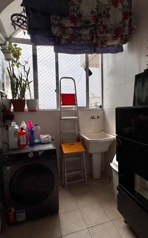 Apartamento à venda com 156m², 3 quartos e 2 vagas Apartamento à venda com 156m², 3 quartos e 2 vagasCozinha e Área de Serviço