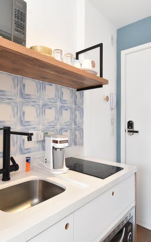 Studio à venda com 13m², 1 quarto e sem vagaStudio