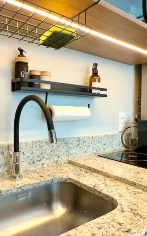 Studio para alugar com 27m², 1 quarto e sem vagaCozinha