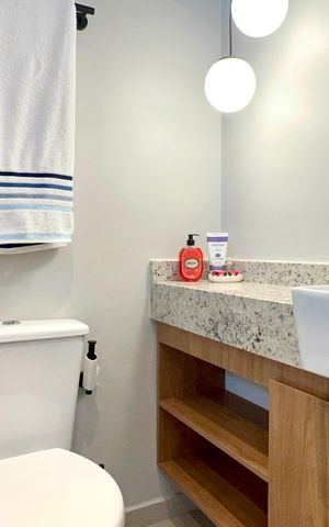 Studio para alugar com 27m², 1 quarto e sem vagaBanheiro