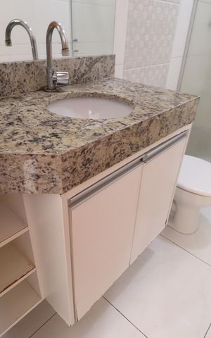 Apartamento para alugar com 59m², 2 quartos e 1 vagaBanheiro Social