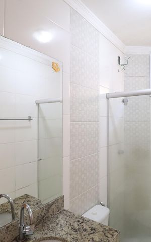 Apartamento para alugar com 59m², 2 quartos e 1 vagaBanheiro Social