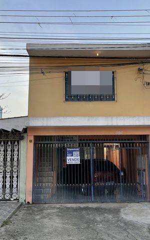 Casa à venda com 214m², 4 quartos e 1 vagaFachada+Placa 