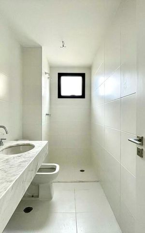 Apartamento à venda com 111m², 3 quartos e 2 vagas Apartamento à venda com 111m², 3 quartos e 2 vagasBanheiro 1