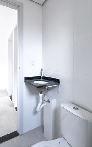 Apartamento à venda com 41m², 2 quartos e 1 vaga Apartamento à venda com 41m², 2 quartos e 1 vagaBanheiro