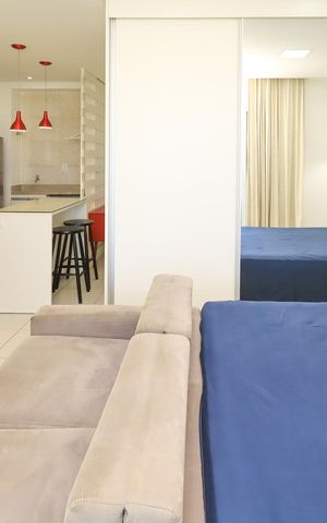 Apartamento para alugar com 46m², 1 quarto e 1 vaga Apartamento para alugar com 46m², 1 quarto e 1 vagaStudio