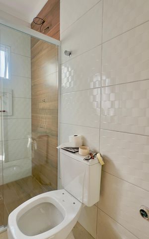 Casa para alugar com 130m², 2 quartos e 1 vaga Casa para alugar com 130m², 2 quartos e 1 vagaBanheiro 2