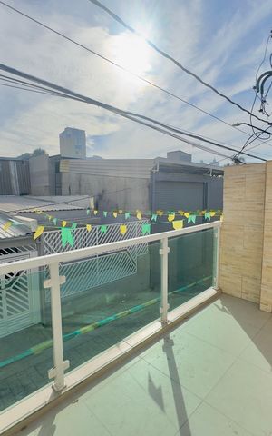 Casa para alugar com 130m², 2 quartos e 1 vaga Casa para alugar com 130m², 2 quartos e 1 vagaSacada