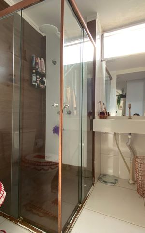 Apartamento para alugar com 45m², 2 quartos e 1 vaga Apartamento para alugar com 45m², 2 quartos e 1 vagaBanheiro