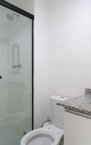 Apartamento para alugar com 50m², 2 quartos e 1 vagaBanheiro da Suíte