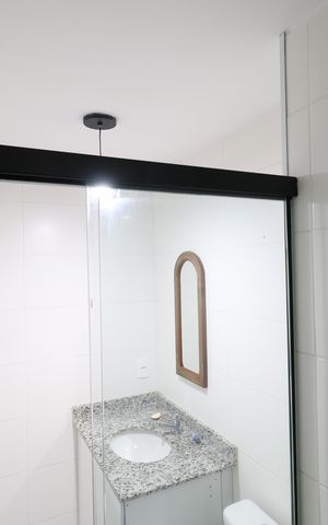 Apartamento para alugar com 50m², 2 quartos e 1 vagaBanheiro Social