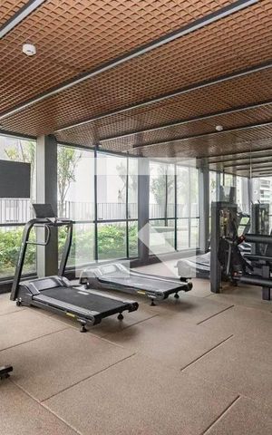 Studio para alugar com 28m², 1 quarto e sem vaga Studio para alugar com 28m², 1 quarto e sem vagaAcademia