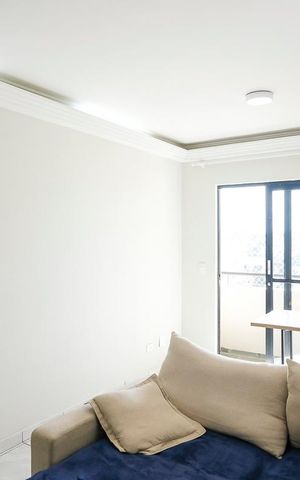 Apartamento para alugar com 65m², 2 quartos e 1 vagaSala