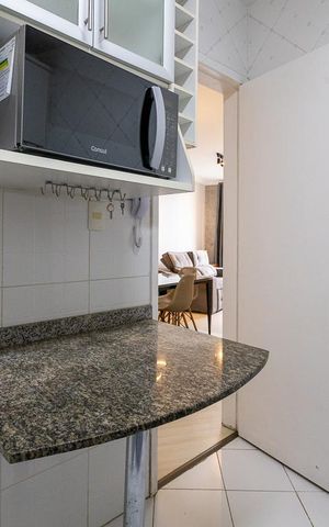 Apartamento para alugar com 53m², 2 quartos e sem vaga Apartamento para alugar com 53m², 2 quartos e sem vagaCozinha - Armários