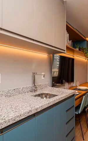 Apartamento à venda com 30m², 1 quarto e sem vagaCozinha