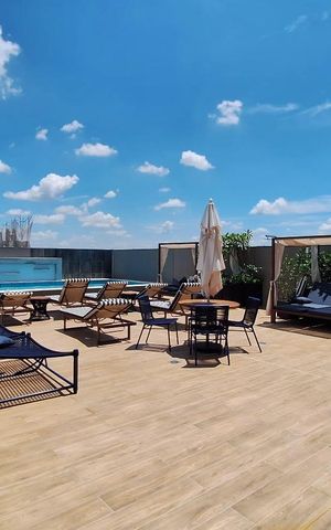 Apartamento para alugar com 26m², 1 quarto e sem vaga Apartamento para alugar com 26m², 1 quarto e sem vagaÁrea comum - Piscina