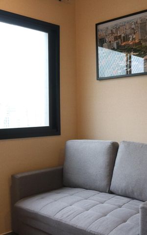 Apartamento para alugar com 26m², 1 quarto e sem vagaSala