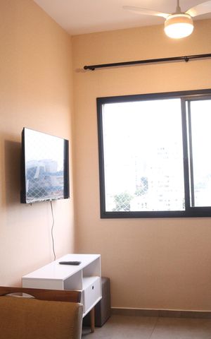Apartamento para alugar com 26m², 1 quarto e sem vagaSala
