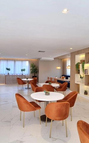 Apartamento para alugar com 26m², 1 quarto e sem vaga Apartamento para alugar com 26m², 1 quarto e sem vagaÁrea comum - Salão de festas