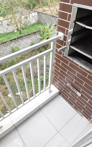 Apartamento para alugar com 50m², 2 quartos e 1 vagaSacada com churrasqueira